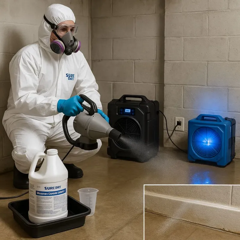 Sanitization and Odor Removal process in Woodlake, VA