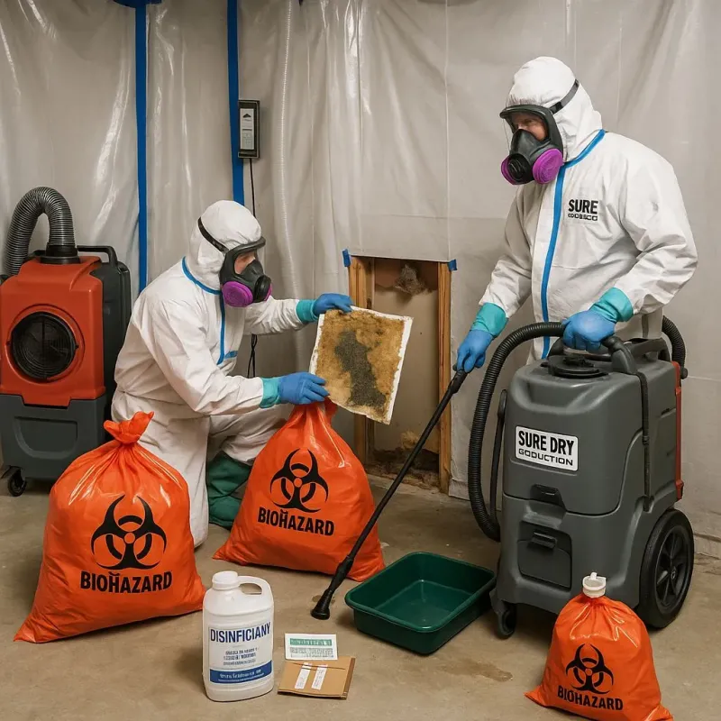 Contaminated Water Handling Protocols process in Woodlake, VA