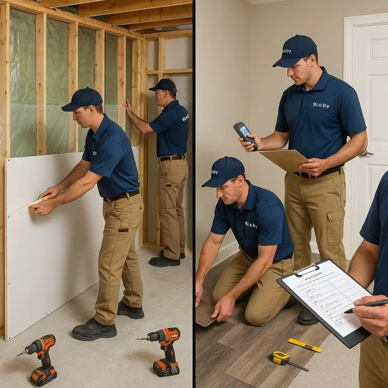 Repairs and Reconstruction process in Woodlake, VA