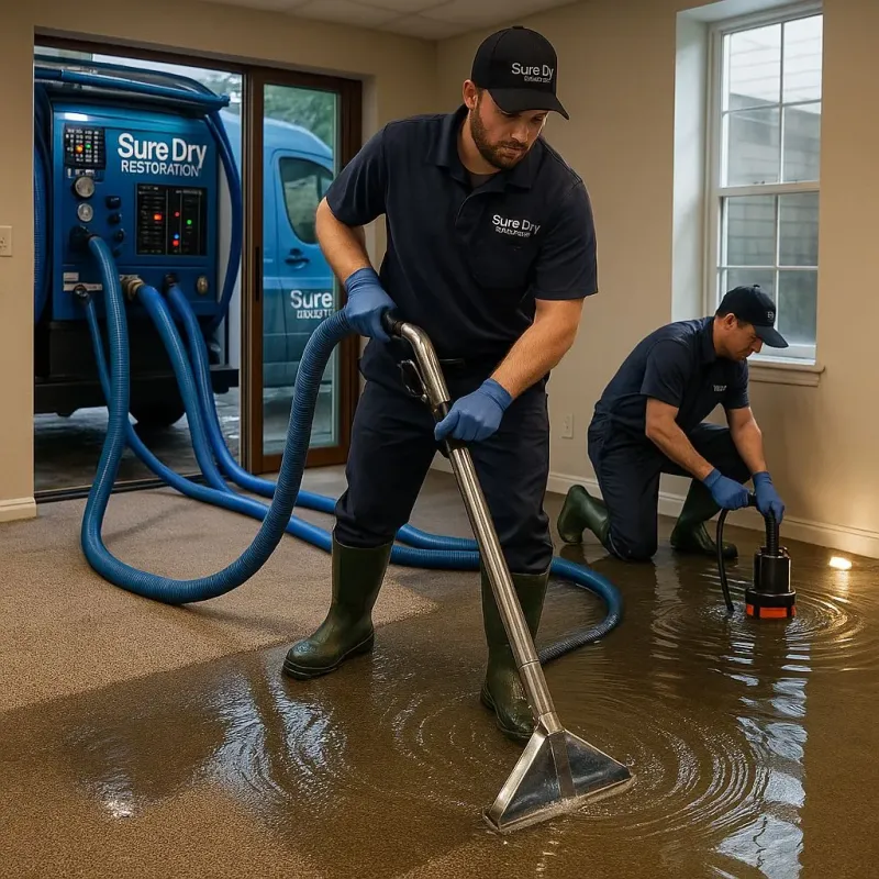 Water Extraction and Removal process in Woodlake, VA